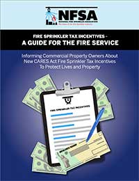 AFire Sprinkler Tax Incentives Guide for the Fire Service